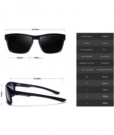 Goggle Sport Polarized Sunglasses Men Outdoor Driving Sun Glasses For men Fashion Male Eyewear - CG1922LYAEC $13.02