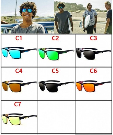 Goggle Sport Polarized Sunglasses Men Outdoor Driving Sun Glasses For men Fashion Male Eyewear - CG1922LYAEC $24.71