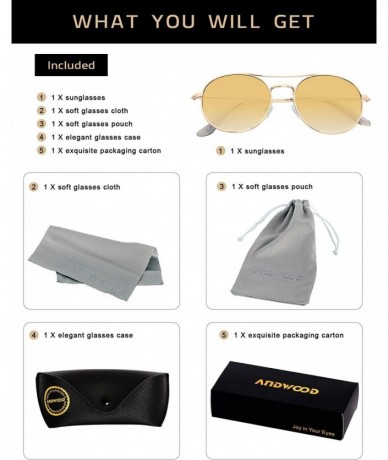 Round Round Sunglasses for Women Retro Aviator Double Bridge Fashion Circle Vintage Cute Sun Glasses - CN18WG5WMWY $13.05