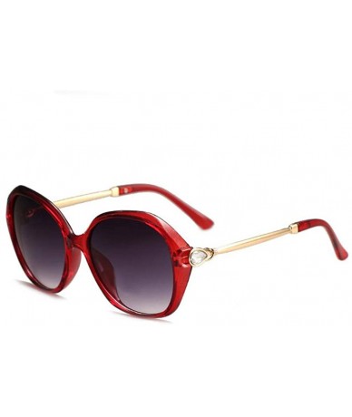 Oval Women's Sunglasses Polarized Glasses Vintage Sun Glasses for Men Women Driving UV Protection - Style3 - CK18RSOYRW8 $9.24