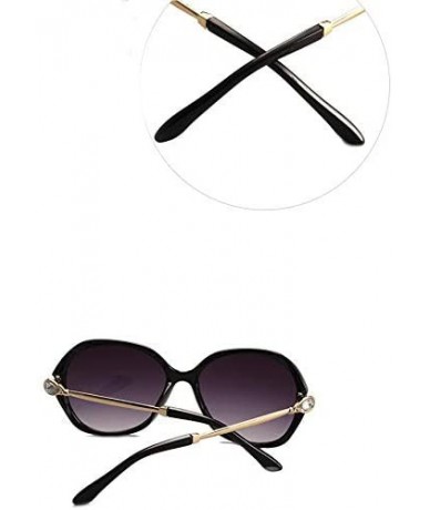 Oval Women's Sunglasses Polarized Glasses Vintage Sun Glasses for Men Women Driving UV Protection - Style3 - CK18RSOYRW8 $9.24