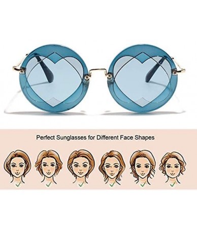 Rimless Hipster Geometric Sunglasses Metal Frame Tinted Lens Fashion Eyewear - CP18QEH866N $18.20
