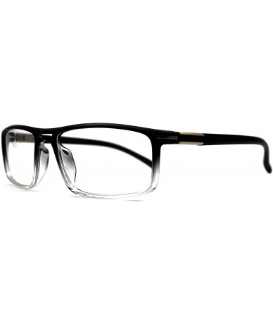 Rectangular Eyeglasses 8903 Rectangular Style - for Womens-Mens 100% UV PROTECTION - Blackmatte - C3192THG2ZX $27.11