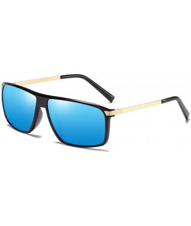 Aviator Polarized Sunglasses classic retro polarized driving - A - C218QR73LR8 $38.93