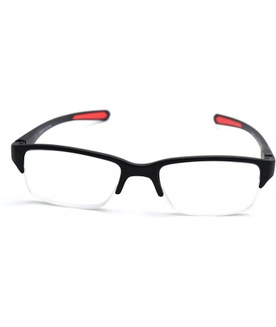 Rectangular Full-Rimless Flexie Reading double injection color Glasses NEW FULL-RIM - C218CATCKQT $18.32