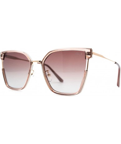 Butterfly p661 Classic Butterfly Polarized - for Womens 100% UV PROTECTION - Gold-bluemirror - CD192TG8TDK $22.96