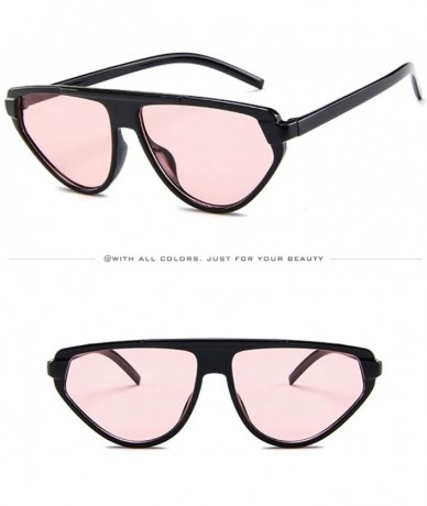 Oversized Oversize Vintage Mod Womens Fashion Cat Eye Sunglasses - CE1943KQSEM $20.52