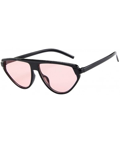 Oversized Oversize Vintage Mod Womens Fashion Cat Eye Sunglasses - CE1943KQSEM $18.45