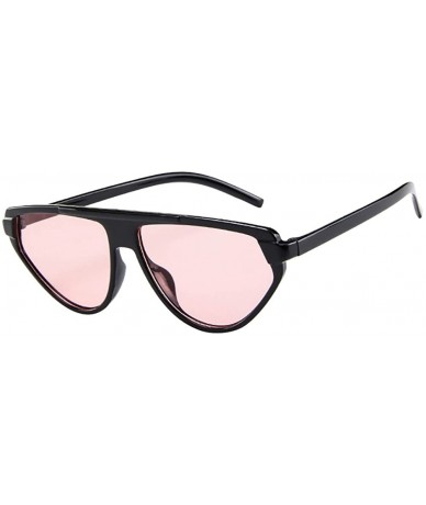 Oversized Oversize Vintage Mod Womens Fashion Cat Eye Sunglasses - CE1943KQSEM $6.92