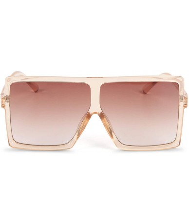 Oversized Womens Oversized Sunglasses UV400 Protection Large Size Shades Sunglasses for Women/Men - CB18U8ADM57 $20.63
