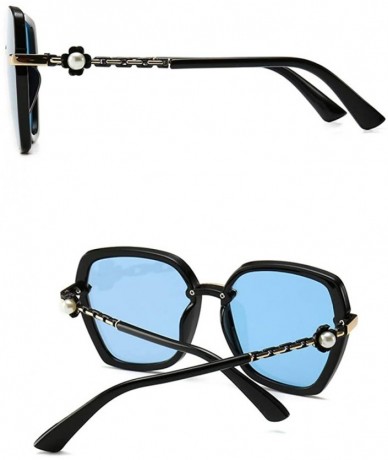 Square Vintage Women Sunglasses Square Oversized Sun Glasses Driving Reduce Surface Reflections Eyewear - C1 - CX18U63UCS5 $1...