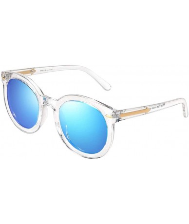 Oversized Sunglasses Sunglasses Fashion Couple Driving - Blue - CT18WGOKRNS $39.29