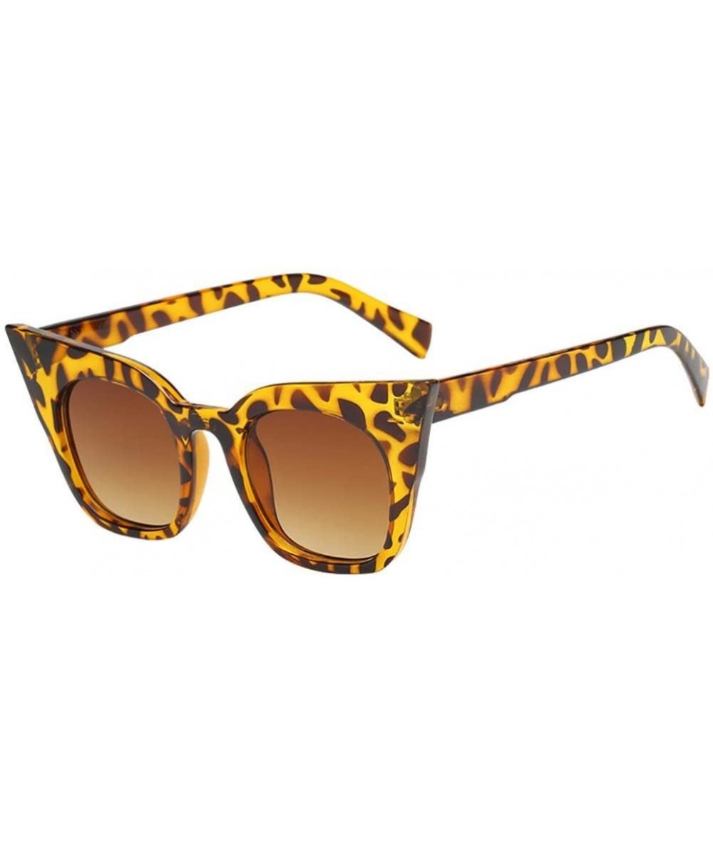Cat Eye Womens Sunglasses - Vintage Womens/Baby UV400 Protection Cat Eye Sun Glasses Plastic Frame - A - CE18DTT7X00 $8.47