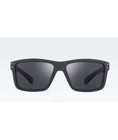 Aviator TAC lens PC frame sunglasses- personality with polarized sunglasses - C - CN18RW9Z865 $39.52