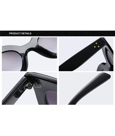 Aviator NEW Gradient Points Sun Glasses Tom High Fashion Designer 66133 Black Grey - 66133 Clear Clear - CO18Y2OH87C $10.75