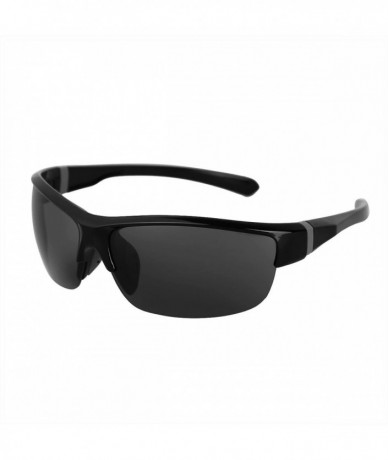 Sport Unisex Cycling Sunglasses Outdoor Sports Sunglasses with Lightweight Frame - Black&gray - CR180T6H3LR $7.29