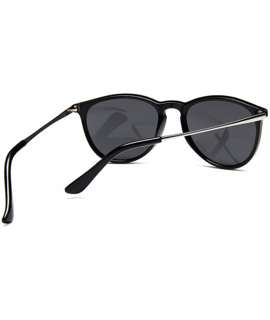 Oval Retro Sunglasses Women Men 2020 Er Round Sun Glasses Mirror Lens Man Lady Male Oculos De Sol Eyewear - C3198AHWTDG $21.39