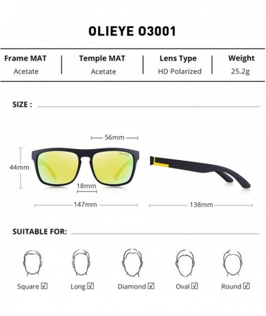Wrap Vintage Polarized Sunglasses for Women&Men 100% UV Protection Fashion Square Oversized Sunglasses - Gold Mirror - C818T8...