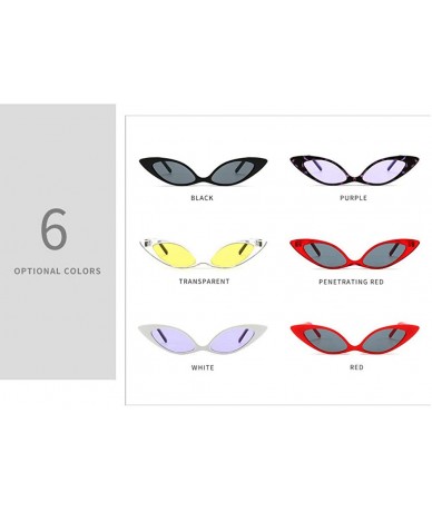 Butterfly Arrival Butterfly Sunglasses Designer Eyeglasses - Red&gray - CS18N98KWC3 $10.24