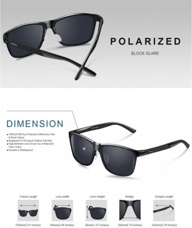 Wayfarer Polarized Sports Sunglasses Driving Sun Glasses Vintage Sun Glasses for Men/Wome - Pa05-h - CB1800G5UN3 $19.26