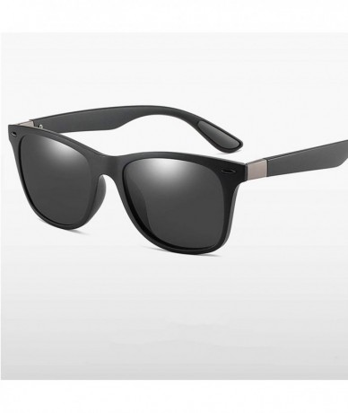 Square Classic Polarized Sunglasses Men Women Design Driving Square Frame Sun Glasses Goggle UV400 Gafas De Sol - C9 - CH1985...