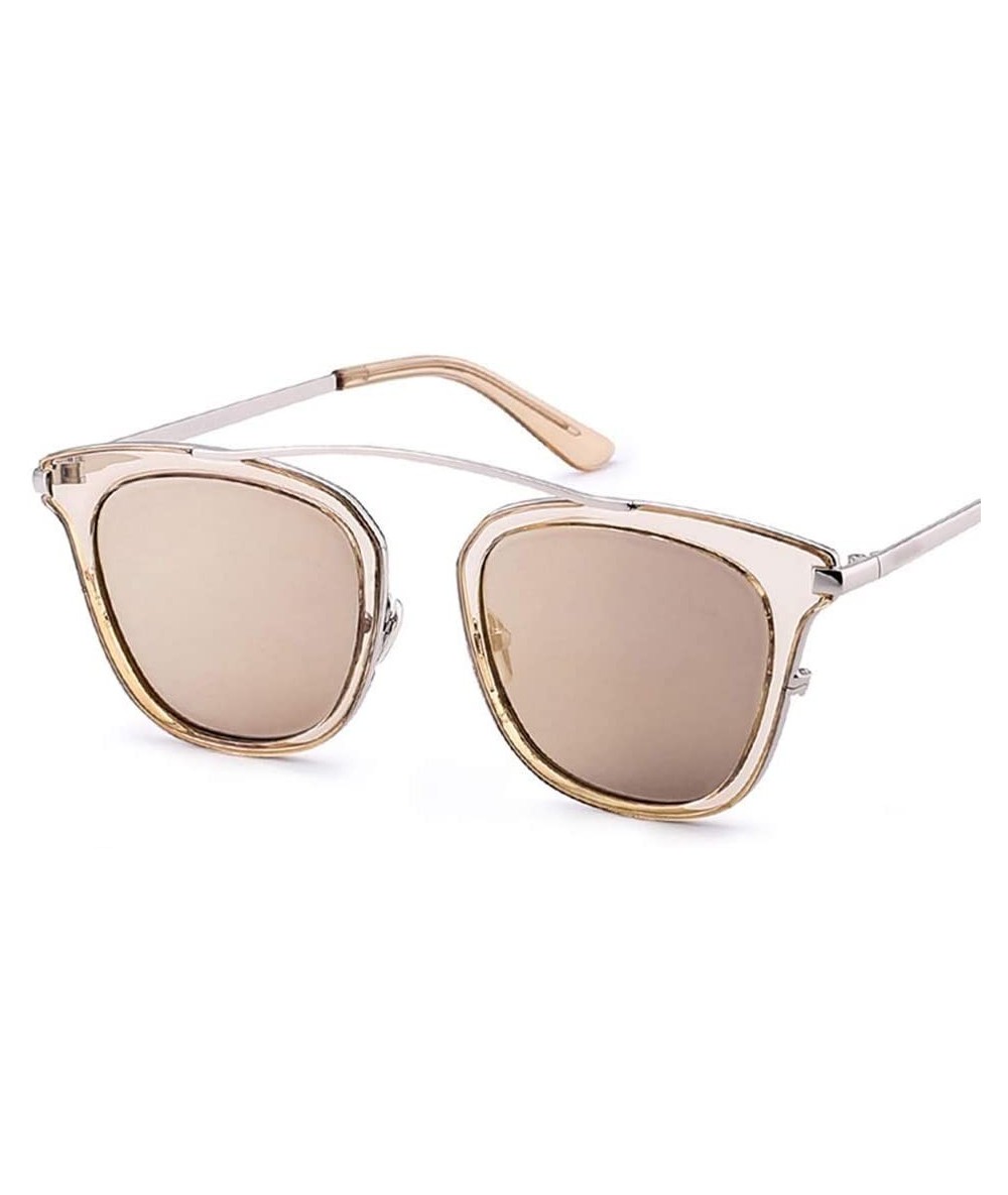 Square Gradient Sunglasses Polarized Stainless - C4-gold - CB1997LXRE3 $41.18