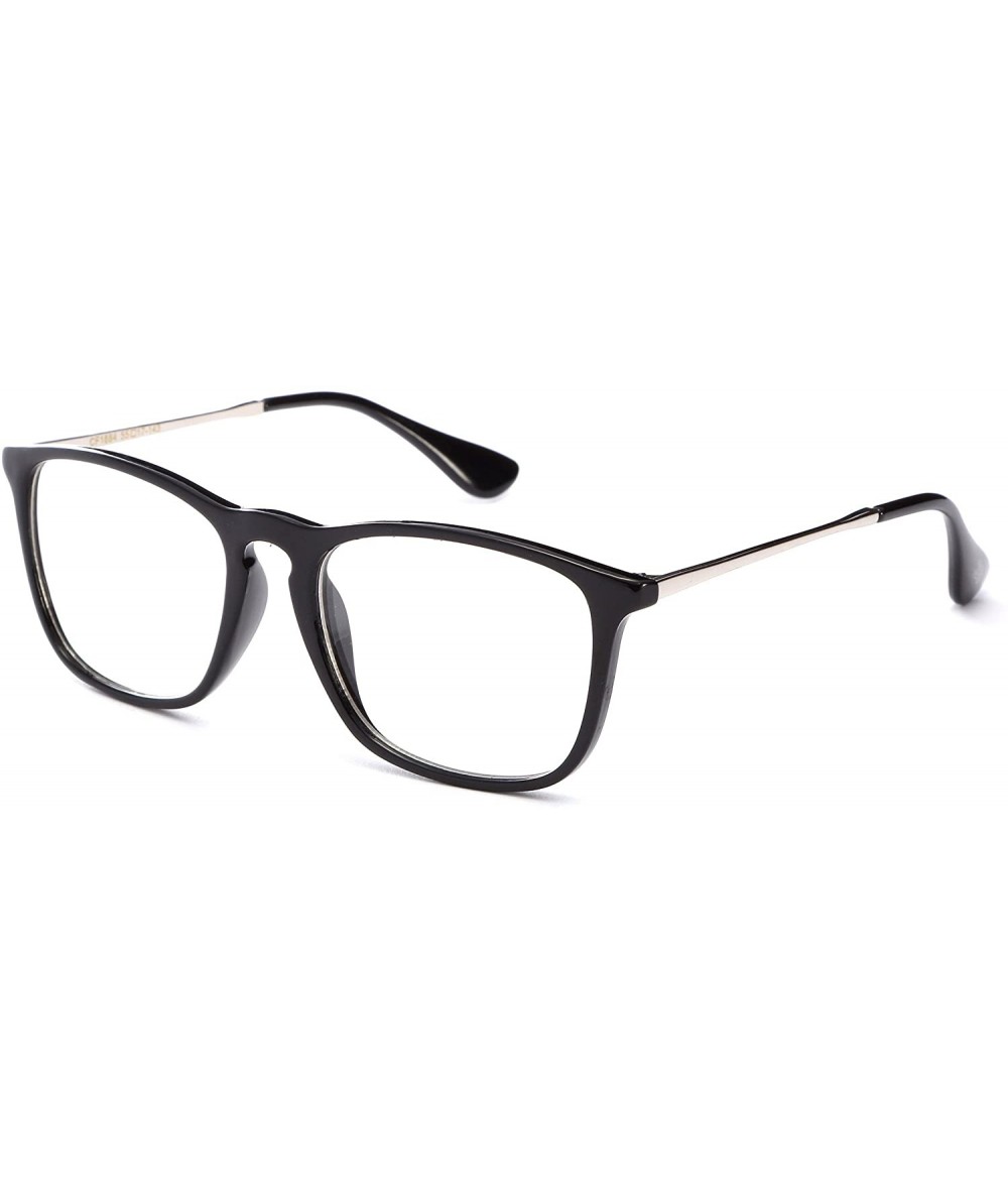 Square Hot Sellers Nerd Geeky Trendy Cosplay Costume Unique Clear Lens Fashionista Glasses - CN11OCCV887 $19.32