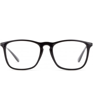 Square Hot Sellers Nerd Geeky Trendy Cosplay Costume Unique Clear Lens Fashionista Glasses - CN11OCCV887 $19.32