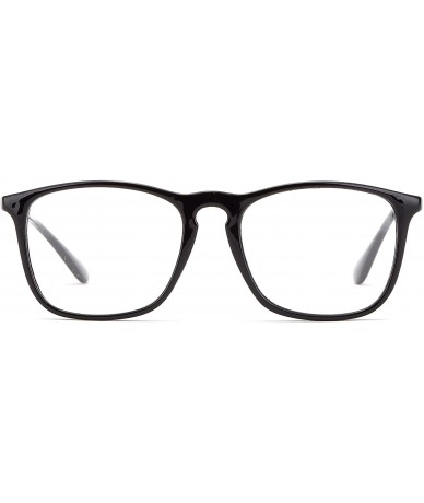 Square Hot Sellers Nerd Geeky Trendy Cosplay Costume Unique Clear Lens Fashionista Glasses - CN11OCCV887 $11.75