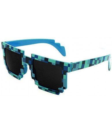 Oversized Sunglasses for Men Women Fancy Dress Sunglasses Novelty Costume Sunglasses Party Favors Eyewear - Blue - CR18QW6RCT...