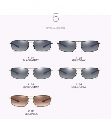 Square Men's Sunglasses Sunglasses Frameless Square Sunglasses Anti-Ultraviolet Glasses - C - CN18QS0E334 $44.17