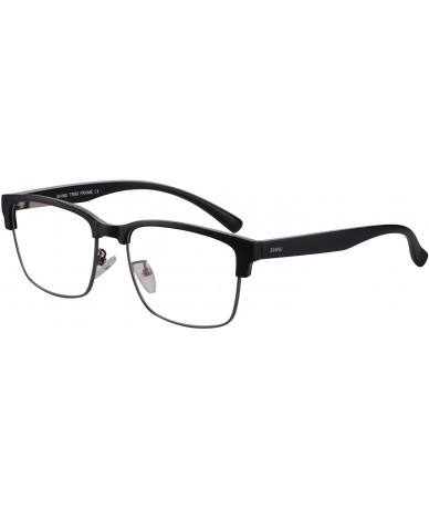 Semi-rimless TR90 Lightweighted Glasses Frame Blue Light Blocking Eyglasses-SH018 - C20 - CB12GK0JDGH $25.54