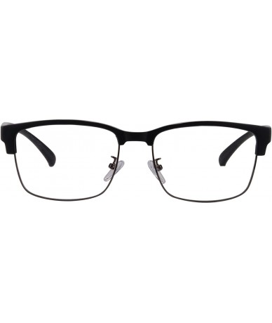 Semi-rimless TR90 Lightweighted Glasses Frame Blue Light Blocking Eyglasses-SH018 - C20 - CB12GK0JDGH $25.54