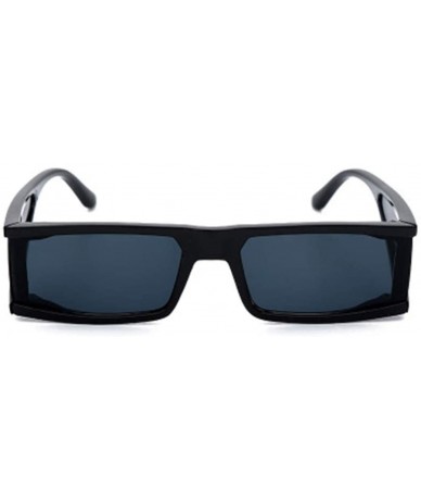 Square Fashionable Lady Sunglasses Personality Square Box Shot Glasses - 2 - CN190LCXR2O $70.18