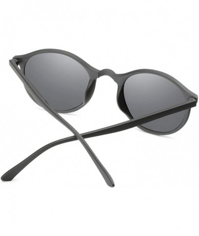 Goggle Fashion Round Polarized Sunglasses Retro Men Eyeglasses Women Shades Sun Glasses UV400 Eyewear Oculos De Sol - 2 - CZ1...