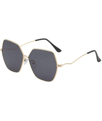 Square Sunglasses Protection Oversized Polarized - E - CJ18TEGXAZ3 $18.03
