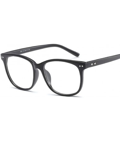 Aviator Sun Glasses Fashion Personality Cat's Eye Outdoor Leisure Clear Lens Plain 2 - 8 - CJ18YKUO9M8 $7.24