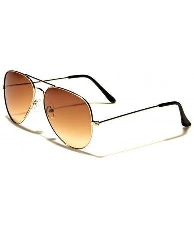 Aviator Gold Aviator Sunglasses - Pink/Gold - CW18DNESCIH $11.45