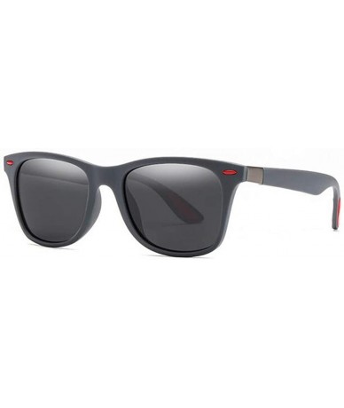 Sport Classic Driving Sunglasses Polarized Anti-UV Resin Lens Glasses for Sports - C5 Tea Frame Tea Lens - CY18WQ586UI $8.96