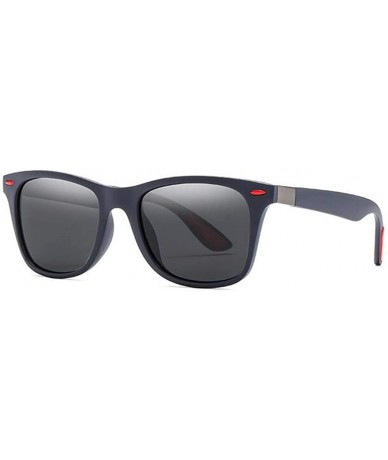 Sport Classic Driving Sunglasses Polarized Anti-UV Resin Lens Glasses for Sports - C5 Tea Frame Tea Lens - CY18WQ586UI $8.96