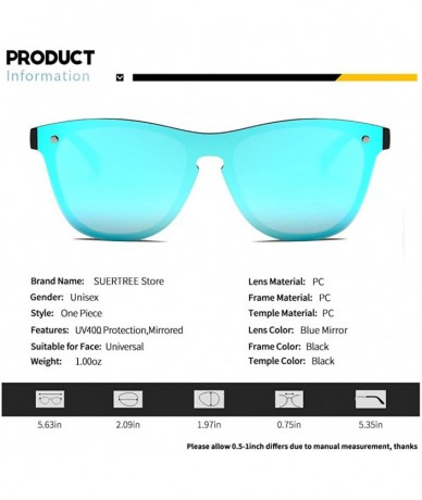 Aviator Blenders Sunglasses Blenders Eyewear Sunglasses Women Polarized SunglassesJH9004 - Black Frame Blue Mirror - CR18L9GL...