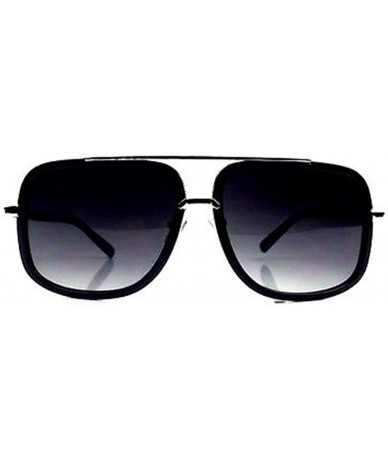 Oversized NEW MODEL 2018!!! New Oversized Men Muscle Tatoo Six Pack Sunglasses - Black&gold - CL18CZXN875 $17.86
