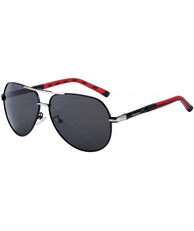 Square Aluminum Magnesium Men's Sunglasses Men Polarized Coating Mirror Glasses Oculos Male Eyewear Accessories For - CB1984A...