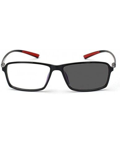 Square Transition Sunglasses Ultralight Photochromic Nearsighted - CL18ANZ58DA $19.00