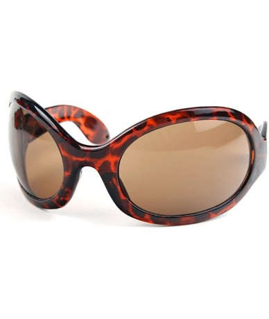 Round Unisex Color Bug Eye Sunglasses Retro Rave Shades P501 - Tortoise - CU18QCZZGQG $9.83