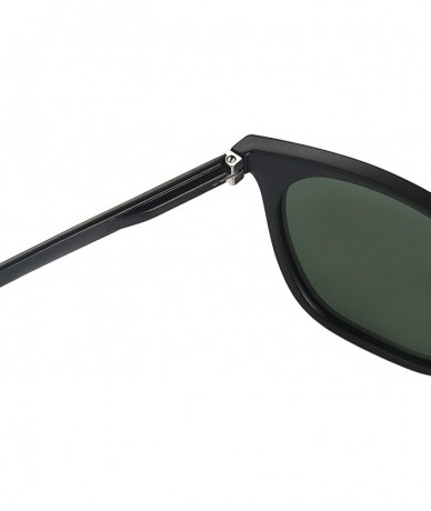 Oversized Men's Driving Polarized Sunglasses Metal Frame Ultra Light - Green - CK1938MKAX7 $31.60