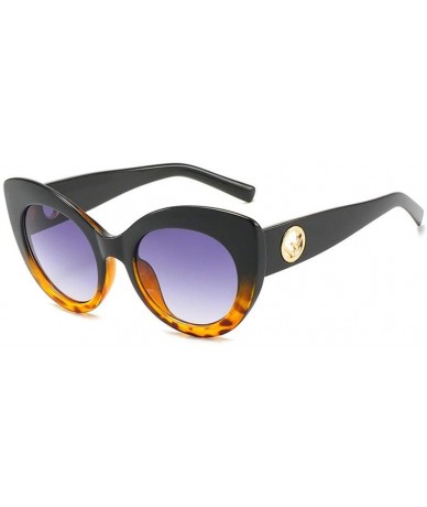 Cat Eye European American Sunglasses Individualized - C - C2199MSUN8D $33.35