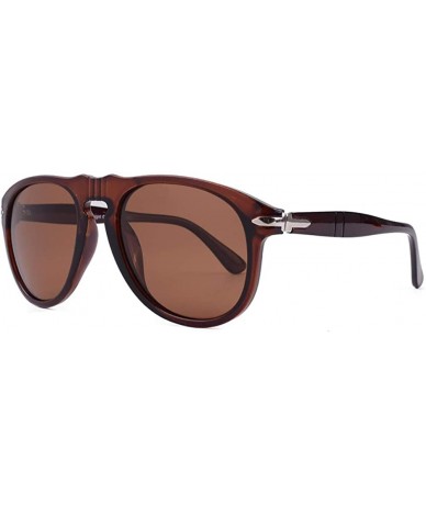 Oval Retro oval Classic sunglasses for men and women 007 sunglasses oversized UV400 prection - 3 - CY194C76MHQ $14.30