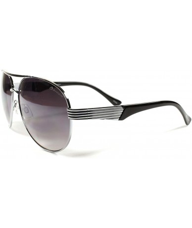 Aviator Designer Fashion Upscale Mens Womens Military Aviator Sunglasses - C718O7QHKT5 $27.92