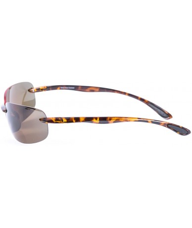 Sport Lovin Maui" Lightweight Sport Wrap Bifocal Reading Sunglasses for Men and Women - Tortoise - CF12MSDCREP $14.02
